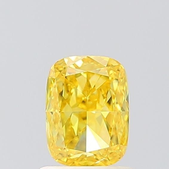 Loose Diamond - CUSHION MODIFIED 1.0ct Fancy Vivid Yellow VVS2: Loose Diamond - CUSHION MODIFIED 1.0ct Fancy Vivid Yellow VVS2 Source: This is a real non-mined Diamond that has been grown in a lab Shape: CUSHION MODIFIED Carats: 1.0 Color: Fancy Vivid Yellow