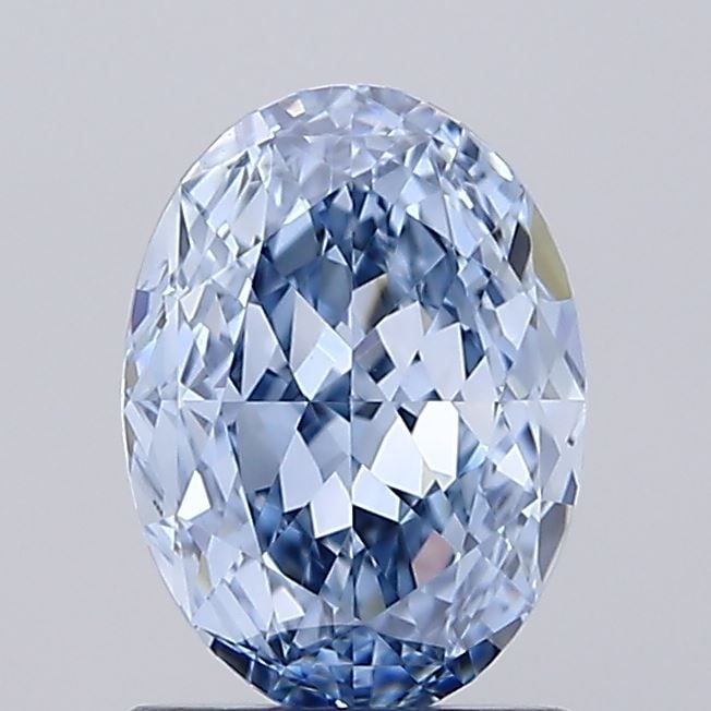 Loose Diamond - OVAL 1.61ct Fancy Vivid Blue VVS2: Loose Diamond - OVAL 1.61ct Fancy Vivid Blue VVS2 Source: This is a real non-mined Diamond that has been grown in a lab Shape: OVAL Carats: 1.61 Color: Fancy Vivid Blue Certification: IGI Video: