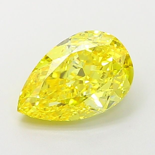 Loose Diamond - PEAR 1.79ct Fancy Vivid Yellow VVS1: Loose Diamond - PEAR 1.79ct Fancy Vivid Yellow VVS1 Source: This is a real non-mined Diamond that has been grown in a lab Shape: PEAR Carats: 1.79 Color: Fancy Vivid Yellow Certification: IGI Video: