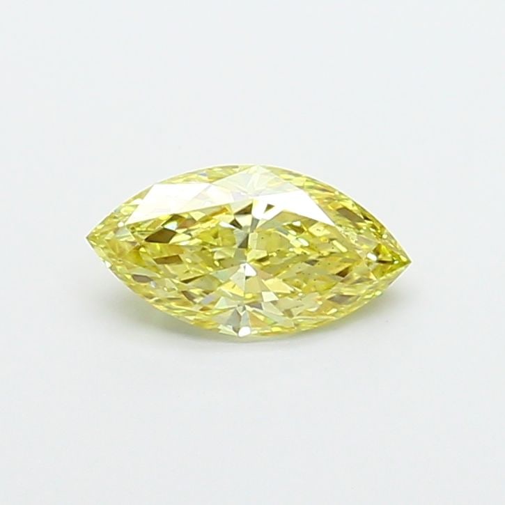 Loose Diamond - MARQUISE 1.06ct Fancy Intense Yellow VS2: Loose Diamond - MARQUISE 1.06ct Fancy Intense Yellow VS2 Source: This is a real non-mined Diamond that has been grown in a lab Shape: MARQUISE Carats: 1.06 Color: Fancy Intense Yellow Certification: I