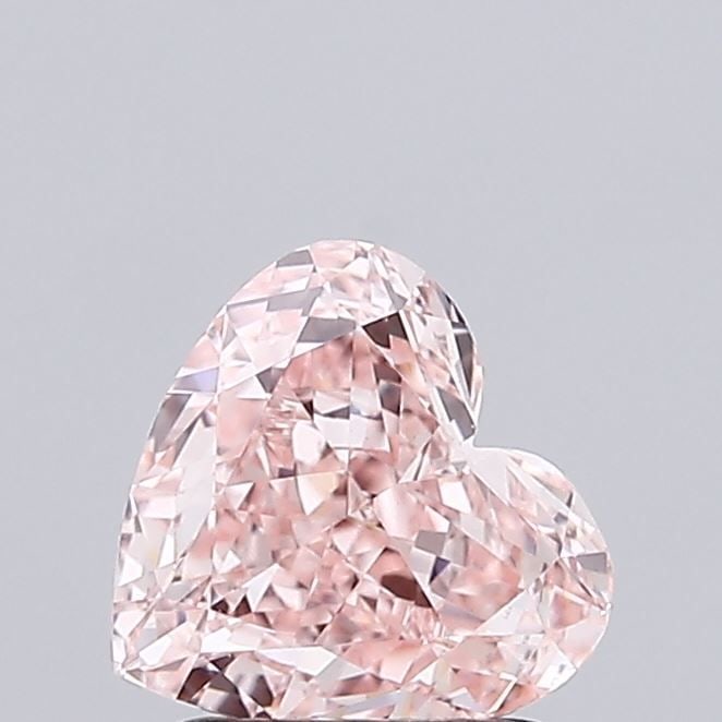Loose Diamond - HEART 1.57ct Fancy Intense Pink VS1: Loose Diamond - HEART 1.57ct Fancy Intense Pink VS1 Source: This is a real non-mined Diamond that has been grown in a lab Shape: HEART Carats: 1.57 Color: Fancy Intense Pink Certification: IGI Video: