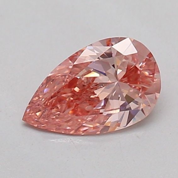 Loose Diamond - PEAR 0.29ct Fancy Intense Brownish Pink VS1: Loose Diamond - PEAR 0.29ct Fancy Intense Brownish Pink VS1 Source: This is a real non-mined Diamond that has been grown in a lab Shape: PEAR Carats: 0.29 Color: Fancy Intense Brownish Pink