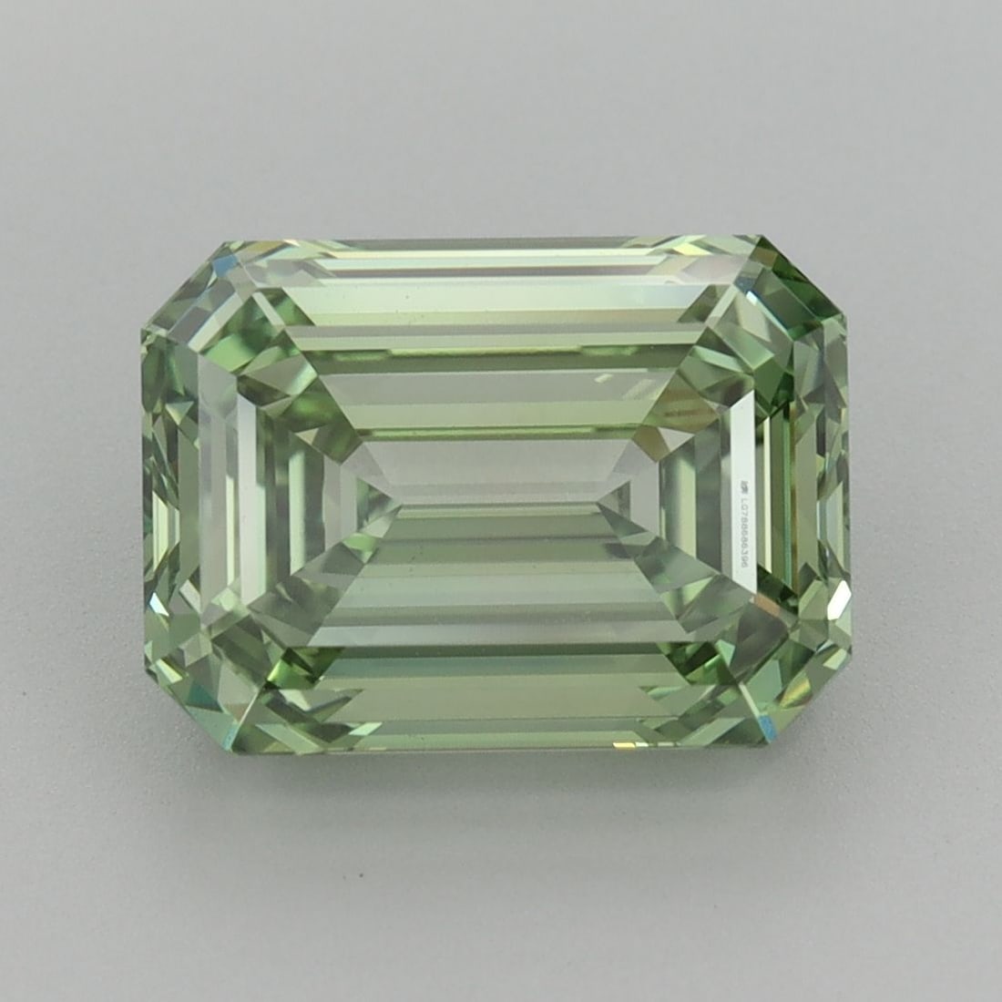 Loose Diamond - EMERALD 4.02ct Fancy Vivid Green VVS2: Loose Diamond - EMERALD 4.02ct Fancy Vivid Green VVS2 Source: This is a real non-mined Diamond that has been grown in a lab Shape: EMERALD Carats: 4.02 Color: Fancy Vivid Green Certification: IGI PLEA