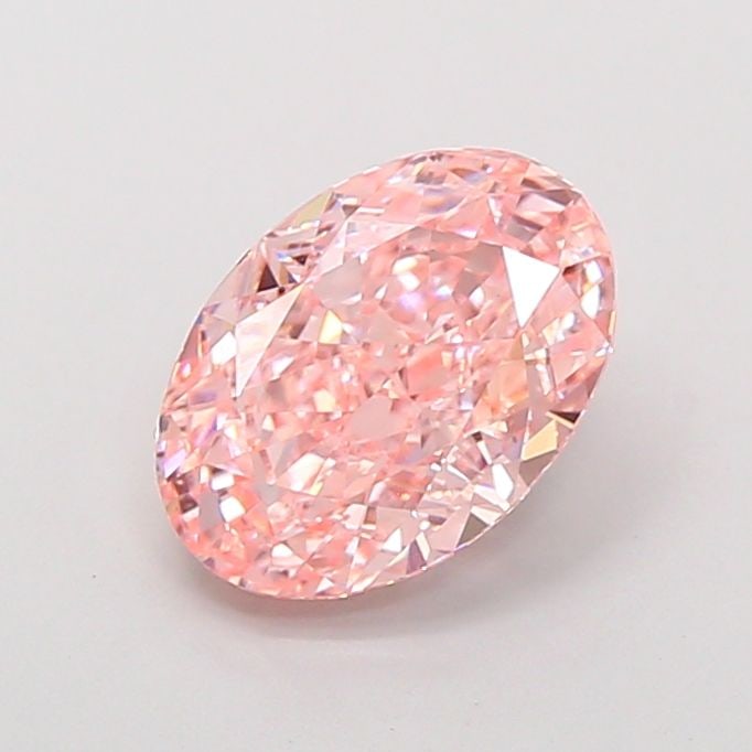 Loose Diamond - OVAL 2.68ct Fancy Vivid Pink VVS2: Loose Diamond - OVAL 2.68ct Fancy Vivid Pink VVS2 Source: This is a real non-mined Diamond that has been grown in a lab Shape: OVAL Carats: 2.68 Color: Fancy Vivid Pink Certification: IGI Video: