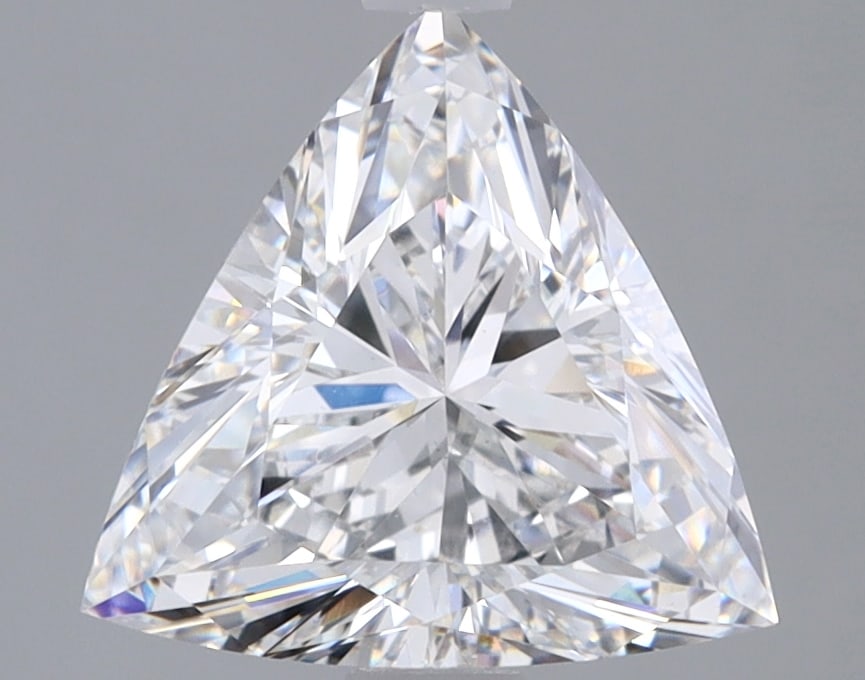 Loose Diamond - TRILLIANT 2.3ct D VVS2: Loose Diamond - TRILLIANT 2.3ct D VVS2 Source: This is a real non-mined Diamond that has been grown in a lab Shape: TRILLIANT Carats: 2.3 Color: D Clarity: VVS2 Certification: IGI Condition: Pre-Owned