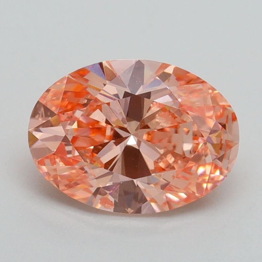 Loose Diamond - OVAL 1.8ct Fancy Vivid Pink SI1: Loose Diamond - OVAL 1.8ct Fancy Vivid Pink SI1 Source: This is a real non-mined Diamond that has been grown in a lab Shape: OVAL Carats: 1.8 Color: Fancy Vivid Pink Certification: IGI Video: