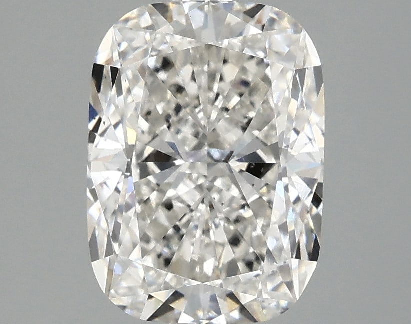 Loose Diamond - CUSHION 2.38ct F VS2: Loose Diamond - CUSHION 2.38ct F VS2 Source: This is a real non-mined Diamond that has been grown in a lab Shape: CUSHION Carats: 2.38 Color: F Clarity: VS2 Certification: IGI Condition: Pre-Owned PLE