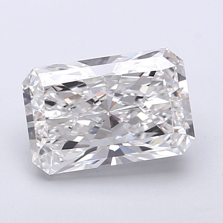 Loose Diamond - RADIANT 2.15ct E VVS2: Loose Diamond - RADIANT 2.15ct E VVS2 Source: This is a real non-mined Diamond that has been grown in a lab Shape: RADIANT Carats: 2.15 Color: E Clarity: VVS2 Certification: IGI Video: