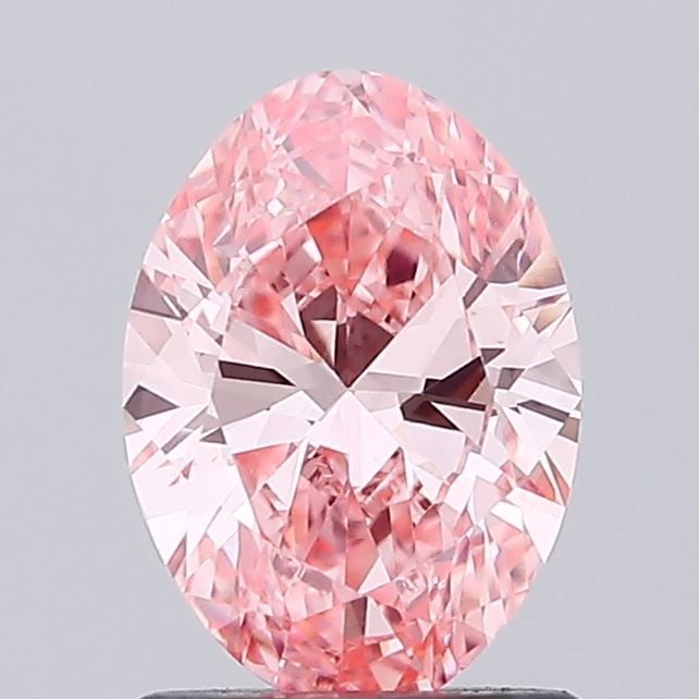 Loose Diamond - OVAL 1.07ct Fancy Vivid Pink VS1: Loose Diamond - OVAL 1.07ct Fancy Vivid Pink VS1 Source: This is a real non-mined Diamond that has been grown in a lab Shape: OVAL Carats: 1.07 Color: Fancy Vivid Pink Certification: IGI Video: Video