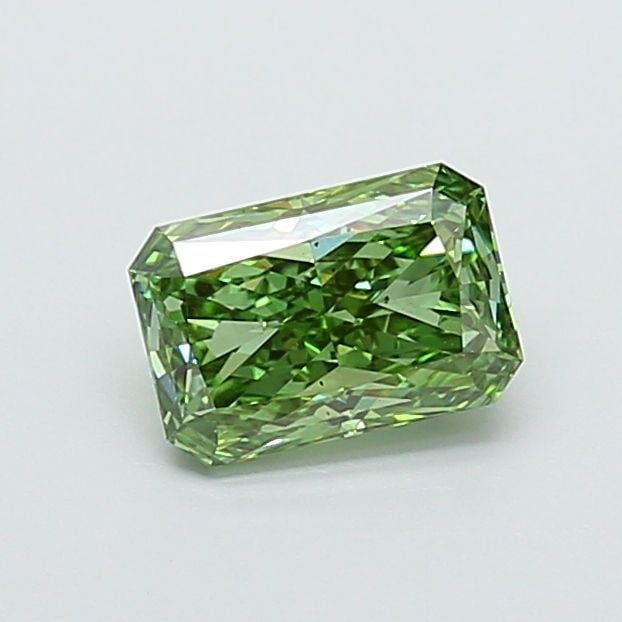 Loose Diamond - CUSHION MODIFIED 1.51ct Fancy Vivid Green VS1: Loose Diamond - CUSHION MODIFIED 1.51ct Fancy Vivid Green VS1 Source: This is a real non-mined Diamond that has been grown in a lab Shape: CUSHION MODIFIED Carats: 1.51 Color: Fancy Vivid Green Certif