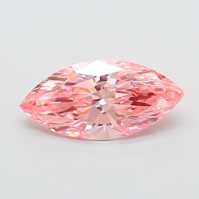 Loose Diamond - MARQUISE 2.09ct Fancy Vivid Pink VVS2: Loose Diamond - MARQUISE 2.09ct Fancy Vivid Pink VVS2 Source: This is a real non-mined Diamond that has been grown in a lab Shape: MARQUISE Carats: 2.09 Color: Fancy Vivid Pink Certification: IGI