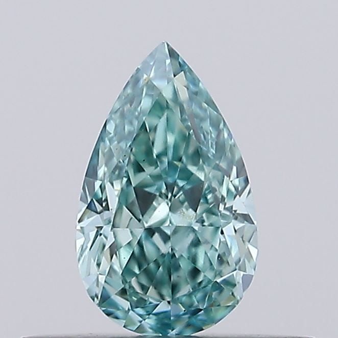 Loose Diamond - PEAR 0.36ct Fancy Vivid Green VS1: Loose Diamond - PEAR 0.36ct Fancy Vivid Green VS1 Source: This is a real non-mined Diamond that has been grown in a lab Shape: PEAR Carats: 0.36 Color: Fancy Vivid Green Certification: NONE Video: