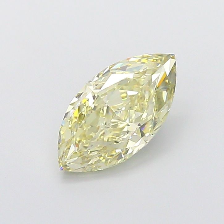 Loose Diamond - MARQUISE 4.02ct Fancy Light Yellow VS1: Loose Diamond - MARQUISE 4.02ct Fancy Light Yellow VS1 Source: This is a real non-mined Diamond that has been grown in a lab Shape: MARQUISE Carats: 4.02 Color: Fancy Light Yellow Certification: IGI V