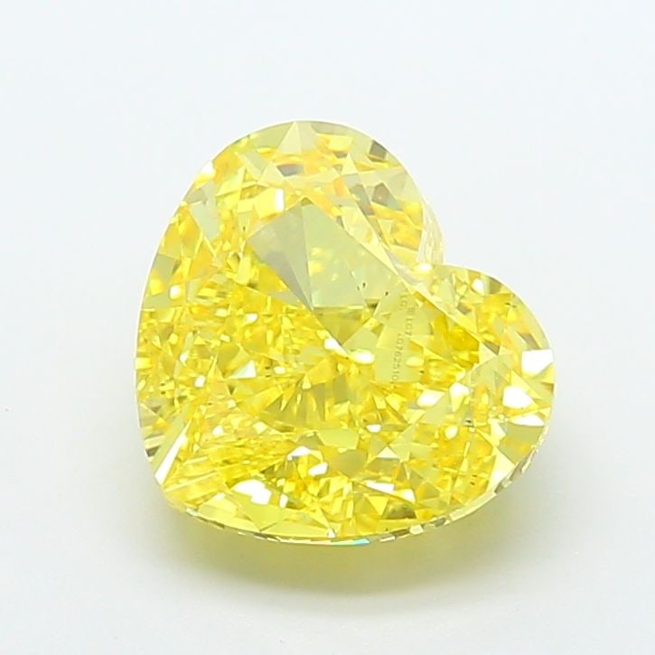 Loose Diamond - HEART 7.0ct Fancy Vivid Yellow VS2: Loose Diamond - HEART 7.0ct Fancy Vivid Yellow VS2 Source: This is a real non-mined Diamond that has been grown in a lab Shape: HEART Carats: 7.0 Color: Fancy Vivid Yellow Certification: IGI Video: