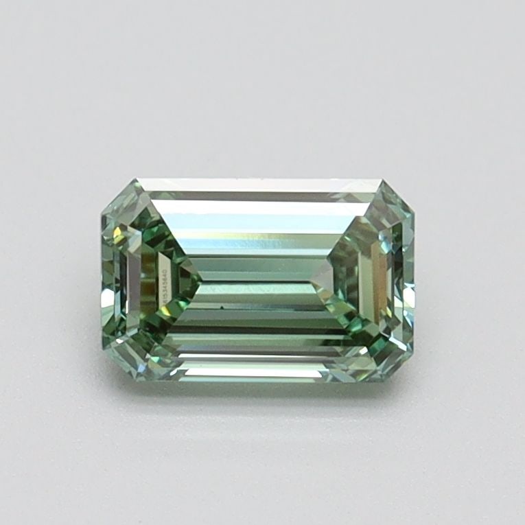Loose Diamond - EMERALD 0.68ct Fancy Intense Green VS1: Loose Diamond - EMERALD 0.68ct Fancy Intense Green VS1 Source: This is a real non-mined Diamond that has been grown in a lab Shape: EMERALD Carats: 0.68 Color: Fancy Intense Green Certification: IGI V
