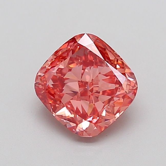 Loose Diamond - CUSHION MODIFIED 1.59ct Fancy Vivid Brownish Pink VS1: Loose Diamond - CUSHION MODIFIED 1.59ct Fancy Vivid Brownish Pink VS1 Source: This is a real non-mined Diamond that has been grown in a lab Shape: CUSHION MODIFIED Carats: 1.59 Color: Fancy Vivid Brow