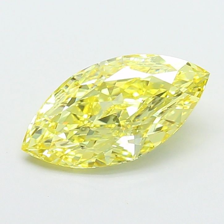 Loose Diamond - MARQUISE 2.1ct Fancy Intense Yellow VVS2: Loose Diamond - MARQUISE 2.1ct Fancy Intense Yellow VVS2 Source: This is a real non-mined Diamond that has been grown in a lab Shape: MARQUISE Carats: 2.1 Color: Fancy Intense Yellow Certification: IG