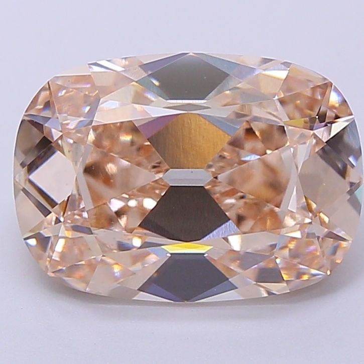 Loose Diamond - CUSHION MODIFIED 4.74ct Very Light Brown VS1: Loose Diamond - CUSHION MODIFIED 4.74ct Very Light Brown VS1 Source: This is a real non-mined Diamond that has been grown in a lab Shape: CUSHION MODIFIED Carats: 4.74 Color: Very Light Brown Certific