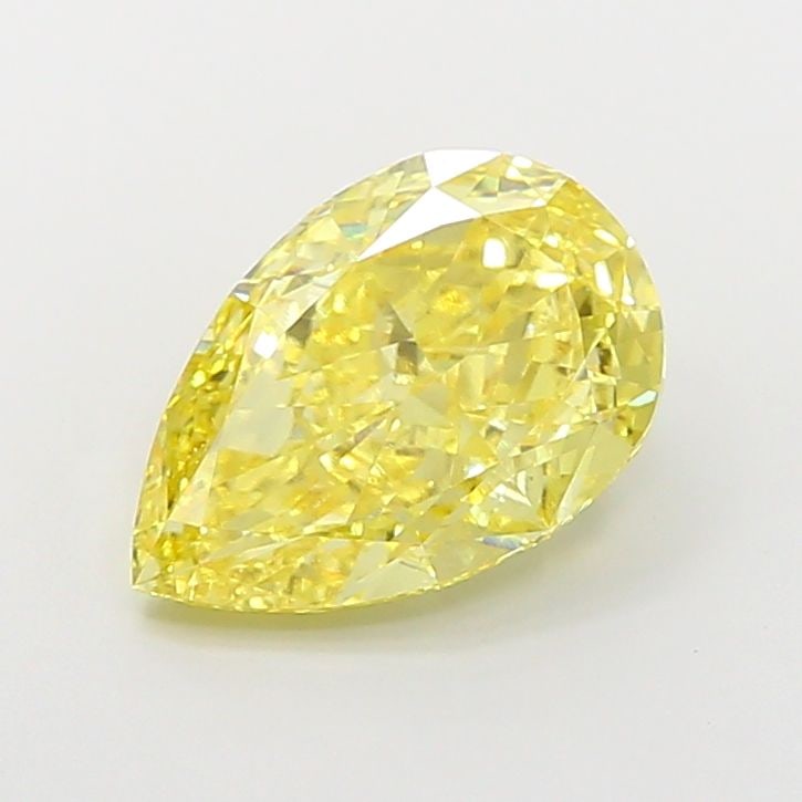 Loose Diamond - PEAR 4.13ct Fancy Intense Yellow VVS2: Loose Diamond - PEAR 4.13ct Fancy Intense Yellow VVS2 Source: This is a real non-mined Diamond that has been grown in a lab Shape: PEAR Carats: 4.13 Color: Fancy Intense Yellow Certification: IGI Vide