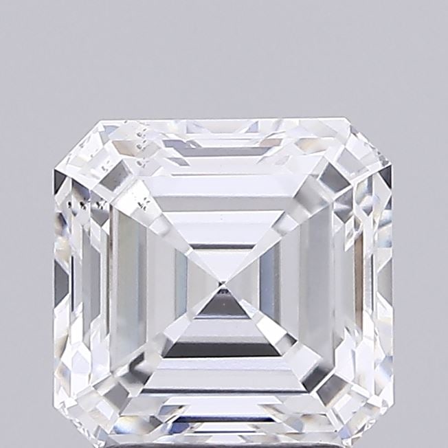 Loose Diamond - ASSCHER 2.15ct E VS2: Loose Diamond - ASSCHER 2.15ct E VS2 Source: This is a real non-mined Diamond that has been grown in a lab Shape: ASSCHER Carats: 2.15 Color: E Clarity: VS2 Certification: IGI Condition: Pre-Owned PLE
