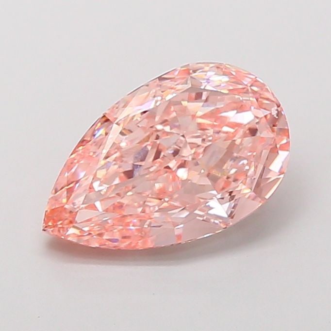 Loose Diamond - PEAR 4.01ct Fancy Vivid Pink VS1: Loose Diamond - PEAR 4.01ct Fancy Vivid Pink VS1 Source: This is a real non-mined Diamond that has been grown in a lab Shape: PEAR Carats: 4.01 Color: Fancy Vivid Pink Certification: IGI Video: