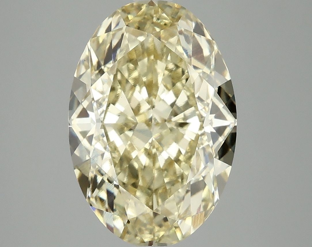 Loose Diamond - OVAL 5.06ct Fancy Intense Yellow VS1: Loose Diamond - OVAL 5.06ct Fancy Intense Yellow VS1 Source: This is a real non-mined Diamond that has been grown in a lab Shape: OVAL Carats: 5.06 Color: Fancy Intense Yellow Certification: IGI Video
