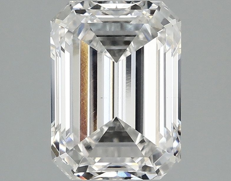 Loose Diamond - EMERALD 2.51ct F VS1: Loose Diamond - EMERALD 2.51ct F VS1 Source: This is a real non-mined Diamond that has been grown in a lab Shape: EMERALD Carats: 2.51 Color: F Clarity: VS1 Certification: IGI Video: