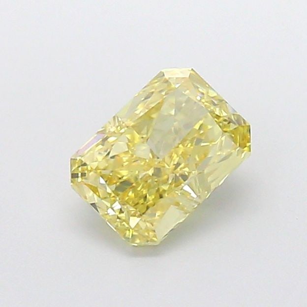 Loose Diamond - RADIANT 1.19ct Fancy Intense Yellow VVS2: Loose Diamond - RADIANT 1.19ct Fancy Intense Yellow VVS2 Source: This is a real non-mined Diamond that has been grown in a lab Shape: RADIANT Carats: 1.19 Color: Fancy Intense Yellow Certification: IG