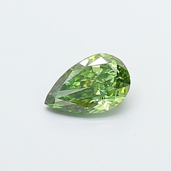 Loose Diamond - PEAR 0.33ct Fancy Vivid Green VS1: Loose Diamond - PEAR 0.33ct Fancy Vivid Green VS1 Source: This is a real non-mined Diamond that has been grown in a lab Shape: PEAR Carats: 0.33 Color: Fancy Vivid Green Certification: NONE Video: