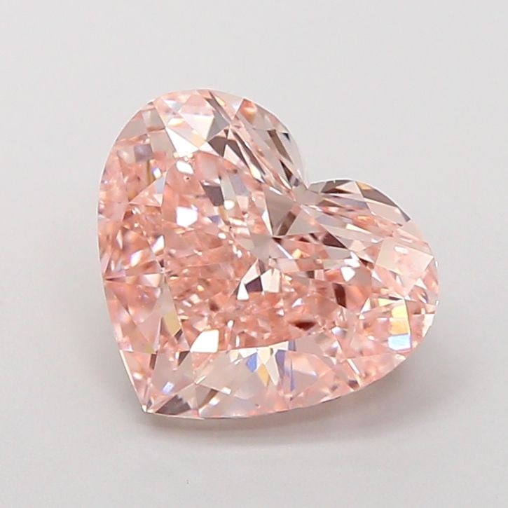 Loose Diamond - HEART 3.5ct Fancy Vivid Pink VS1: Loose Diamond - HEART 3.5ct Fancy Vivid Pink VS1 Source: This is a real non-mined Diamond that has been grown in a lab Shape: HEART Carats: 3.5 Color: Fancy Vivid Pink Certification: IGI Video: