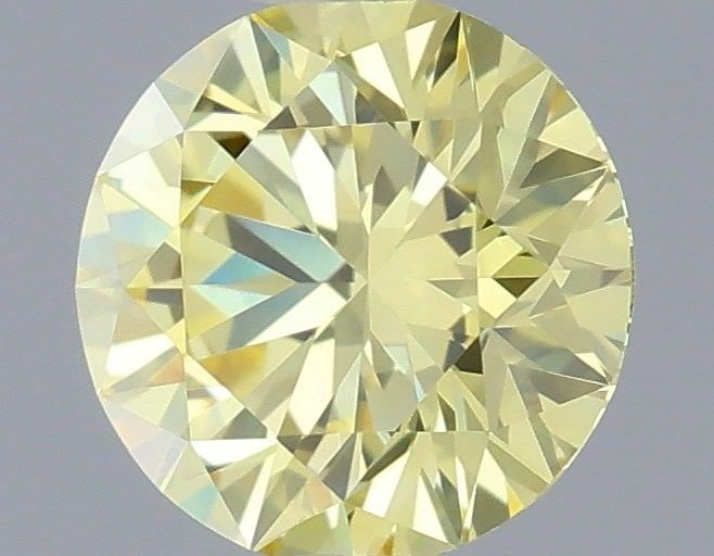 Ideal Loose Diamond - ROUND 0.28ct Fancy Vivid Yellow VVS1: Ideal Loose Diamond - ROUND 0.28ct Fancy Vivid Yellow VVS1 Source: This is a real non-mined Diamond that has been grown in a lab Shape: ROUND Carats: 0.28 Color: Fancy Vivid Yellow Certification: IGI 