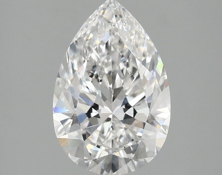 Loose Diamond - PEAR 2.07ct E VS1: Loose Diamond - PEAR 2.07ct E VS1 Source: This is a real non-mined Diamond that has been grown in a lab Shape: PEAR Carats: 2.07 Color: E Clarity: VS1 Certification: IGI PLEASE NOTE: Framed, Large,