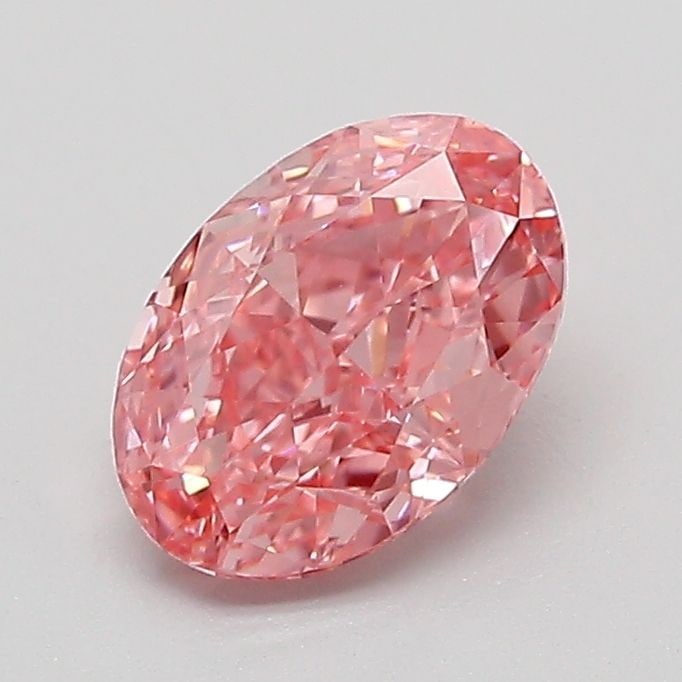 Loose Diamond - OVAL 1.03ct Fancy Vivid Pink VVS2: Loose Diamond - OVAL 1.03ct Fancy Vivid Pink VVS2 Source: This is a real non-mined Diamond that has been grown in a lab Shape: OVAL Carats: 1.03 Color: Fancy Vivid Pink Certification: IGI PLEASE NOTE: