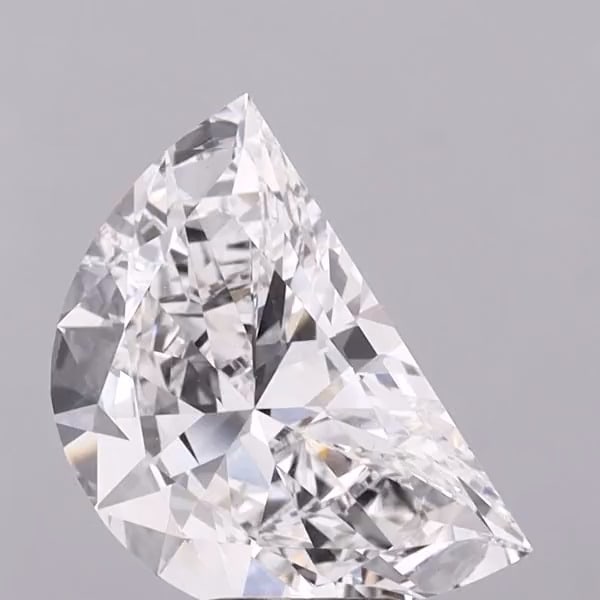 Loose Diamond - HALFMOON 2.3ct E VS1: Loose Diamond - HALFMOON 2.3ct E VS1 Source: This is a real non-mined Diamond that has been grown in a lab Shape: HALFMOON Carats: 2.3 Color: E Clarity: VS1 Certification: IGI Condition: Pre-Owned