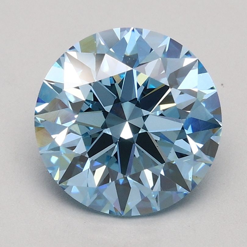 Ideal Loose Diamond - ROUND 1.57ct Fancy Intense Blue VS1: Ideal Loose Diamond - ROUND 1.57ct Fancy Intense Blue VS1 Source: This is a real non-mined Diamond that has been grown in a lab Shape: ROUND Carats: 1.57 Color: Fancy Intense Blue Certification: IGI V