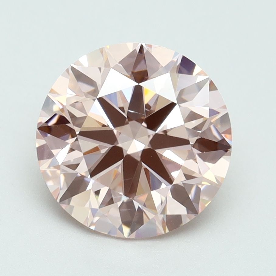 Ideal Loose Diamond - ROUND 2.5ct Fancy Intense Pink VS2: Ideal Loose Diamond - ROUND 2.5ct Fancy Intense Pink VS2 Source: This is a real non-mined Diamond that has been grown in a lab Shape: ROUND Carats: 2.5 Color: Fancy Intense Pink Certification: IGI