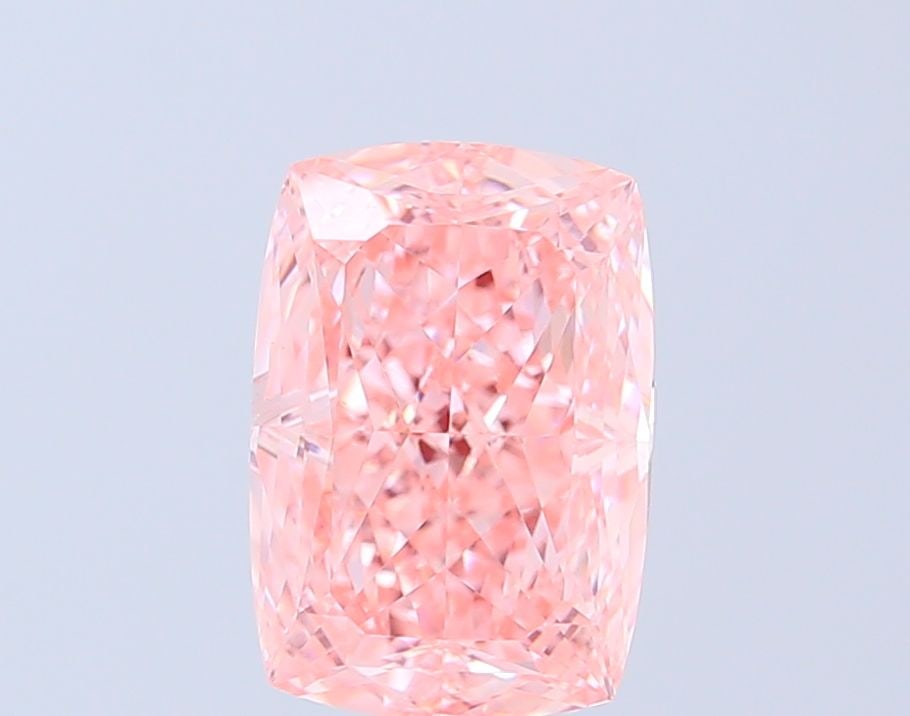Loose Diamond - CUSHION MODIFIED 3.26ct Fancy Vivid Pink VVS2: Loose Diamond - CUSHION MODIFIED 3.26ct Fancy Vivid Pink VVS2 Source: This is a real non-mined Diamond that has been grown in a lab Shape: CUSHION MODIFIED Carats: 3.26 Color: Fancy Vivid Pink Certifi