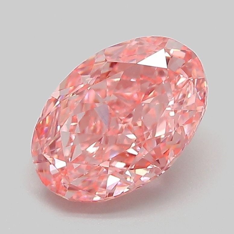 Loose Diamond - OVAL 2.05ct Fancy Vivid Pink VVS2: Loose Diamond - OVAL 2.05ct Fancy Vivid Pink VVS2 Source: This is a real non-mined Diamond that has been grown in a lab Shape: OVAL Carats: 2.05 Color: Fancy Vivid Pink Certification: IGI Video: