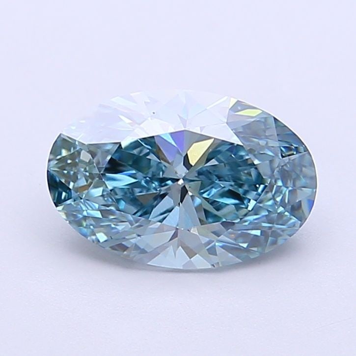 Loose Diamond - OVAL 1.5ct Fancy Vivid Green Blue VS1: Loose Diamond - OVAL 1.5ct Fancy Vivid Green Blue VS1 Source: This is a real non-mined Diamond that has been grown in a lab Shape: OVAL Carats: 1.5 Color: Fancy Vivid Green Blue Certification: IGI Vid