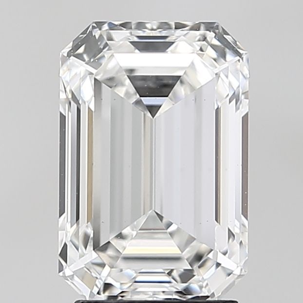 Loose Diamond - EMERALD 3.32ct E VVS2: Loose Diamond - EMERALD 3.32ct E VVS2 Source: This is a real non-mined Diamond that has been grown in a lab Shape: EMERALD Carats: 3.32 Color: E Clarity: VVS2 Certification: IGI Video:
