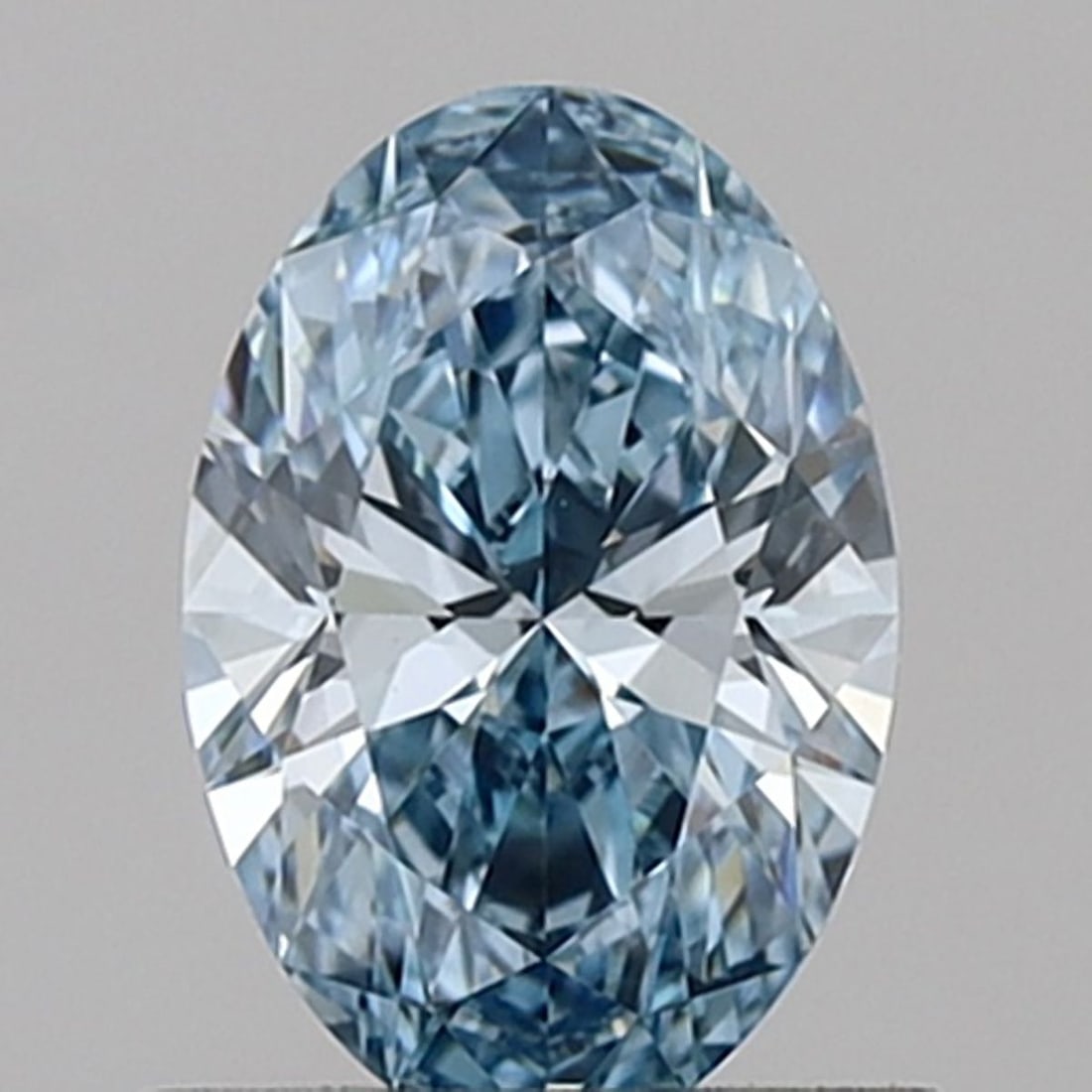 Loose Diamond - OVAL 0.83ct Fancy Vivid Blue VVS2: Loose Diamond - OVAL 0.83ct Fancy Vivid Blue VVS2 Source: This is a real non-mined Diamond that has been grown in a lab Shape: OVAL Carats: 0.83 Color: Fancy Vivid Blue Certification: IGI Video: