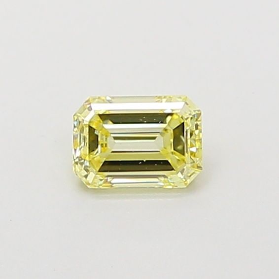 Loose Diamond - EMERALD 0.35ct Fancy Yellow VVS2: Loose Diamond - EMERALD 0.35ct Fancy Yellow VVS2 Source: This is a real non-mined Diamond that has been grown in a lab Shape: EMERALD Carats: 0.35 Color: Fancy Yellow Certification: IGI Video: