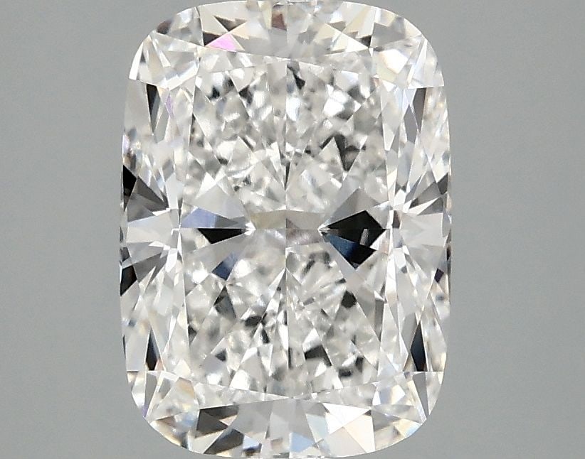 Loose Diamond - CUSHION MODIFIED 2.57ct F VVS2: Loose Diamond - CUSHION MODIFIED 2.57ct F VVS2 Source: This is a real non-mined Diamond that has been grown in a lab Shape: CUSHION MODIFIED Carats: 2.57 Color: F Clarity: VVS2 Certification: IGI Vide