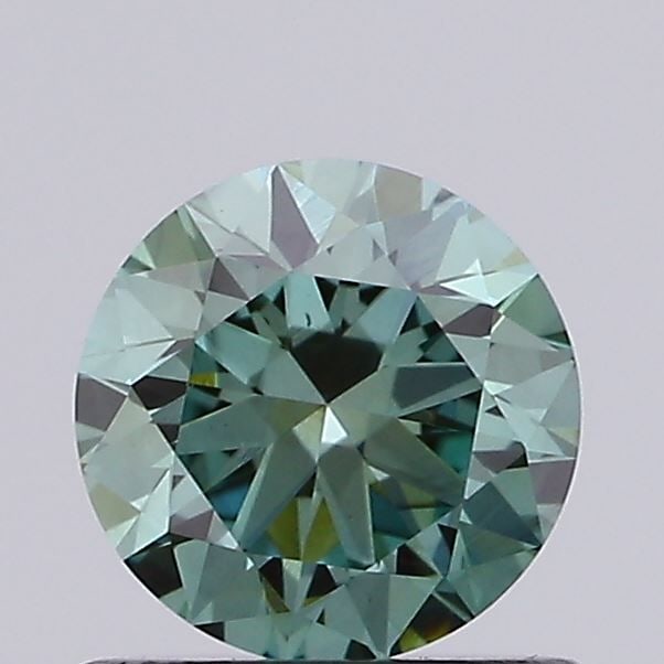 Loose Diamond - ROUND 0.35ct Fancy Vivid Green VS1: Loose Diamond - ROUND 0.35ct Fancy Vivid Green VS1 Source: This is a real non-mined Diamond that has been grown in a lab Shape: ROUND Carats: 0.35 Color: Fancy Vivid Green Certification: NONE Video: