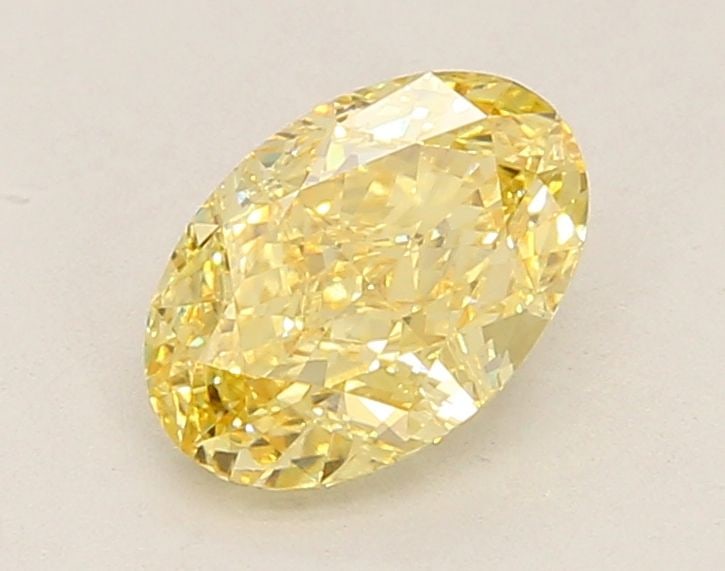 Loose Diamond - OVAL 1.55ct Fancy Intense Yellow VVS2: Loose Diamond - OVAL 1.55ct Fancy Intense Yellow VVS2 Source: This is a real non-mined Diamond that has been grown in a lab Shape: OVAL Carats: 1.55 Color: Fancy Intense Yellow Certification: IGI Vide