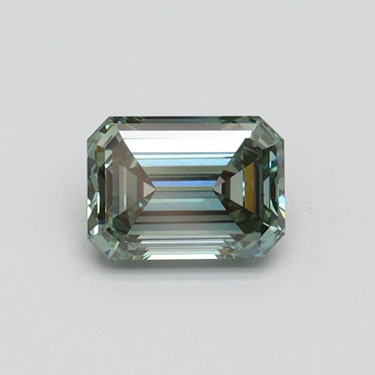 Loose Diamond - EMERALD 0.54ct Fancy Intense Green VS1: Loose Diamond - EMERALD 0.54ct Fancy Intense Green VS1 Source: This is a real non-mined Diamond that has been grown in a lab Shape: EMERALD Carats: 0.54 Color: Fancy Intense Green Certification: IGI V