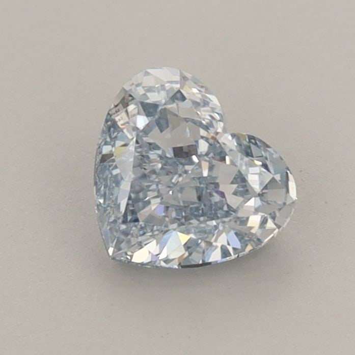 Loose Diamond - HEART 0.76ct Fancy Intense Blue VVS2: Loose Diamond - HEART 0.76ct Fancy Intense Blue VVS2 Source: This is a real non-mined Diamond that has been grown in a lab Shape: HEART Carats: 0.76 Color: Fancy Intense Blue Certification: IGI Video: