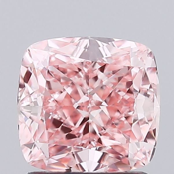 Loose Diamond - CUSHION MODIFIED 1.56ct Fancy Vivid Pink VVS2: Loose Diamond - CUSHION MODIFIED 1.56ct Fancy Vivid Pink VVS2 Source: This is a real non-mined Diamond that has been grown in a lab Shape: CUSHION MODIFIED Carats: 1.56 Color: Fancy Vivid Pink Certifi