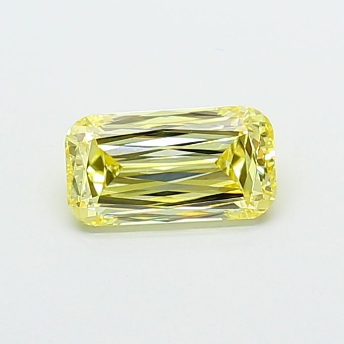 Loose Diamond - CUSHION MODIFIED 1.47ct Fancy Intense Yellow VS2: Loose Diamond - CUSHION MODIFIED 1.47ct Fancy Intense Yellow VS2 Source: This is a real non-mined Diamond that has been grown in a lab Shape: CUSHION MODIFIED Carats: 1.47 Color: Fancy Intense Yellow 