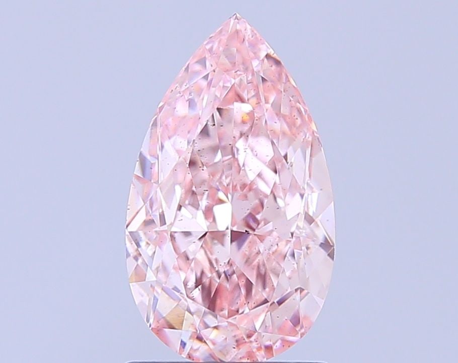 Loose Diamond - PEAR 2.01ct Fancy Vivid Pink SI1: Loose Diamond - PEAR 2.01ct Fancy Vivid Pink SI1 Source: This is a real non-mined Diamond that has been grown in a lab Shape: PEAR Carats: 2.01 Color: Fancy Vivid Pink Certification: IGI Video: